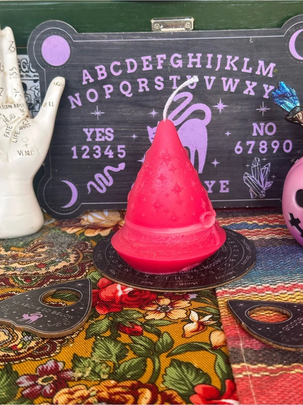 Witch Hat Candle | Witchy Decor
